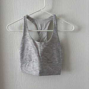 Lululemon Athletica Heathered Gray Sports Bra